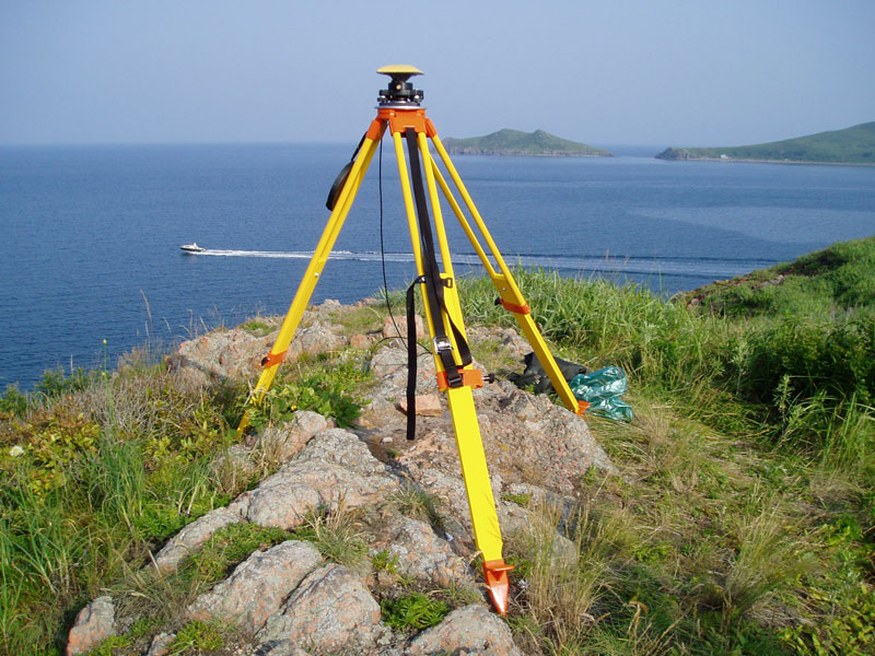 Геодезическое GPS-оборудование.