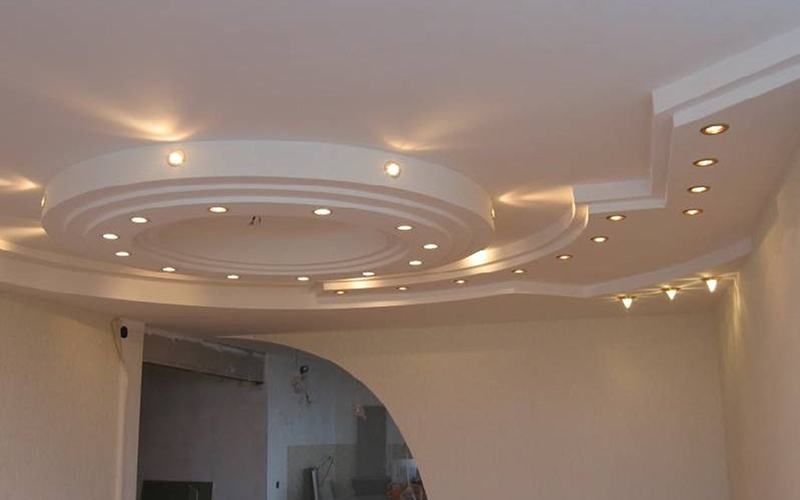 Подсветка при помощи светильников-точек