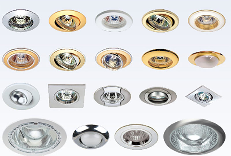 Врезные светильники