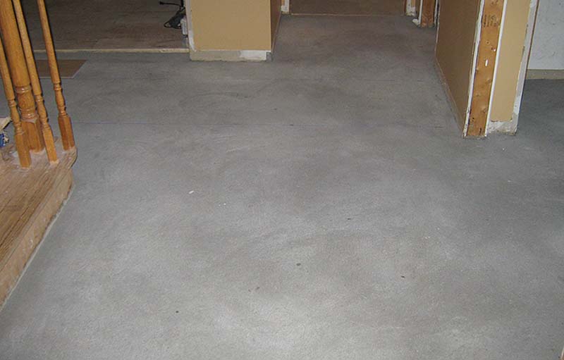 Подготовка пола к нанесению гидроизоляционного материала