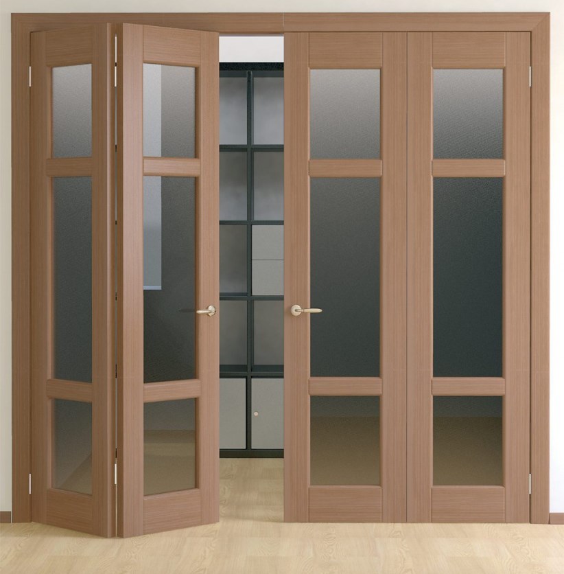 Складные межкомнатные двери