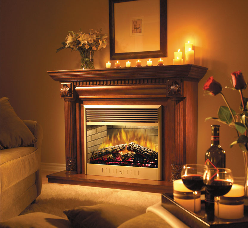 Камин электрический с эффектом пламени