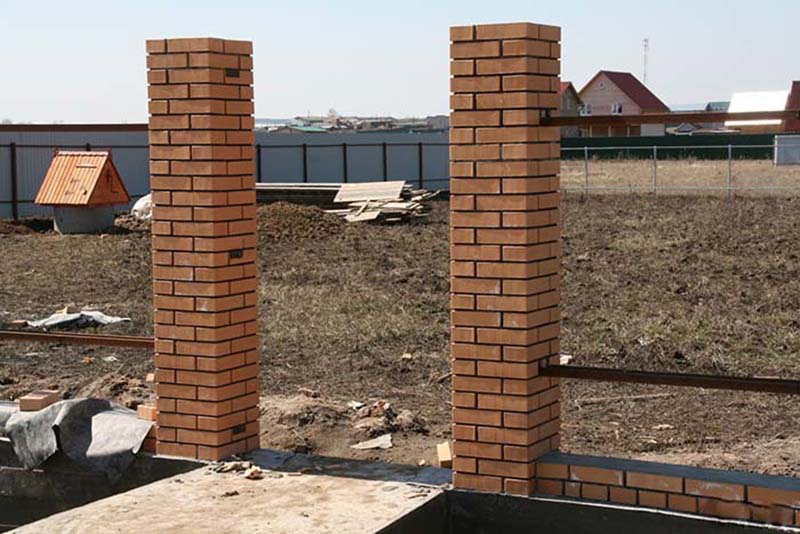 Блоки столбов для забора