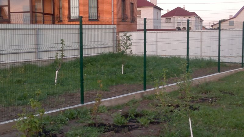 Забор из рабицы Забор из рабицы