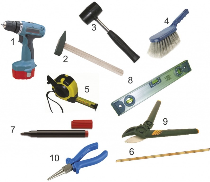 Инструмент для укладки металлочерепицы