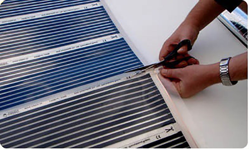 Разрезание инфракрасной пленки