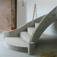 Делаем лестницу из бетона самостоятельно в загородном доме