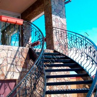 Как сделать лестницы наружные металлические в коттедже