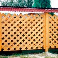 Декоративный забор из дерева своими руками для коттеджа или частного дома