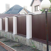 Забор из профлиста своими руками: преимущества