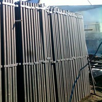 Как правильно установить металлические столбы для забора