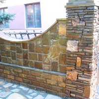 Столбы для забора из камня – основной силовой элемент конструкции