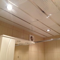 Как смонтировать подвесной потолок в ванной из алюминиего профиля своими руками