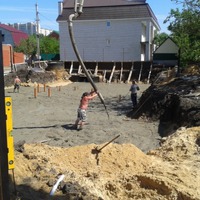 Котлован под цокольный этаж