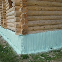 Отделка фундамента деревянного дома снаружи своими руками