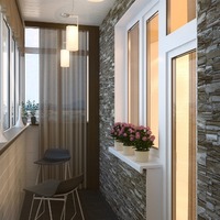 Остекление балкона пластиковыми окнами